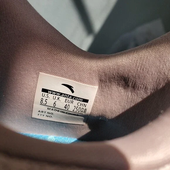 Anta Nest x Salehe Bembury Women’s Trendy Sneakers Monroe Pink Size 8.5 - Picture 10 of 13